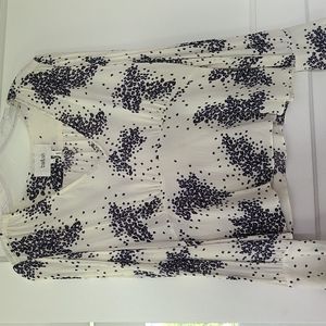 Ba&sh long sleeve floral top